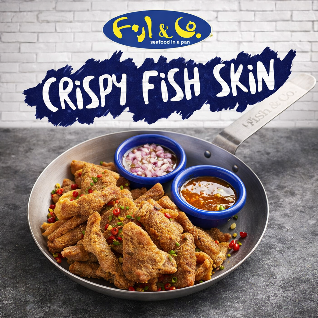 Crispy Fish Skin Fish & Co
